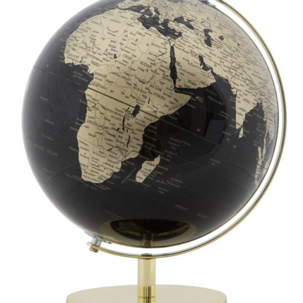 Mappamondo Gold Cm Ø 25X34
