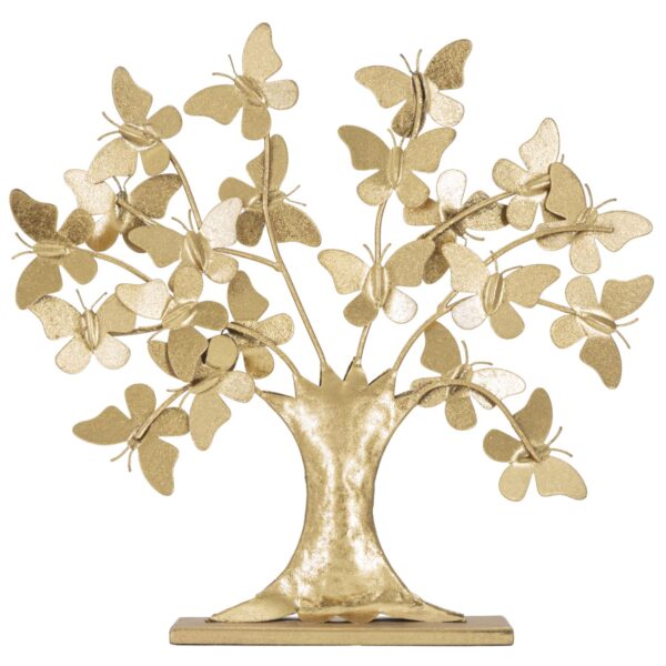 Albero Della Vita C/Farfalle Glam Cm 31X8X30