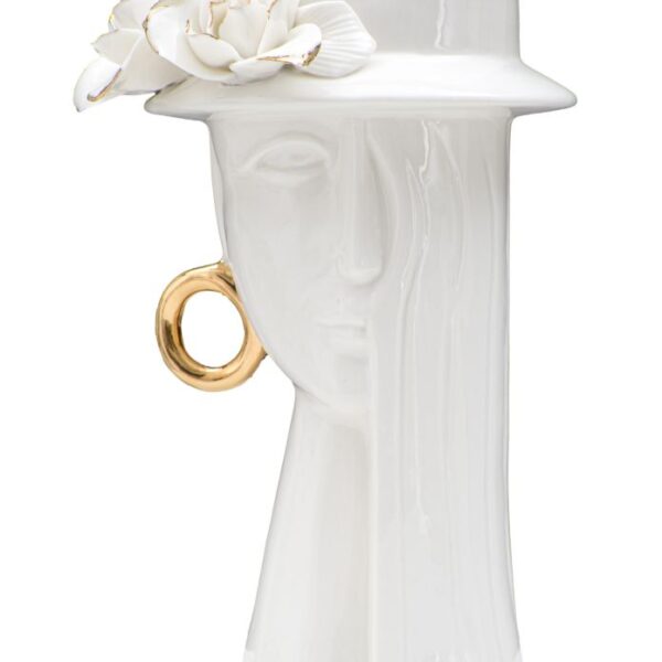 Vaso Woman Elegant Porcellana Cm 15X13,3X23,5