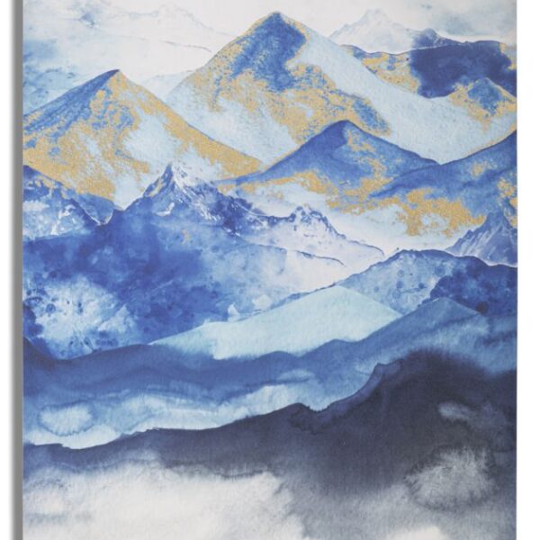 Stampa Dipinta Mountain Cm 80X3X120