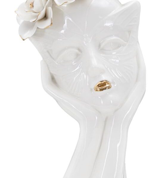 Vaso Woman Mask Cm 16,5X14X27,3