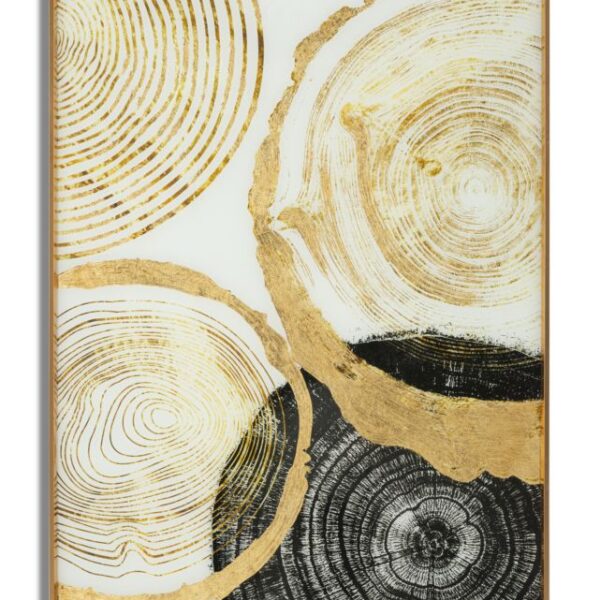 Pannello Vetro C/Cornice Woody Cm 60X3,5X90