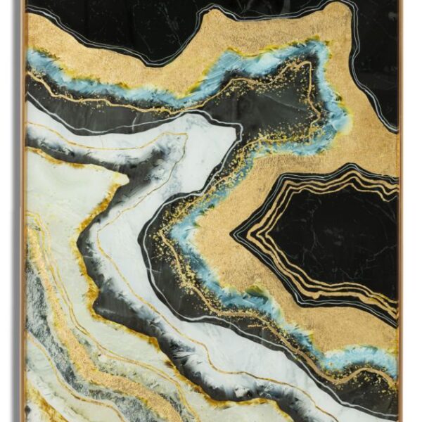 Pannello Vetro C/Cornice Darky Cm 60X3,5X90