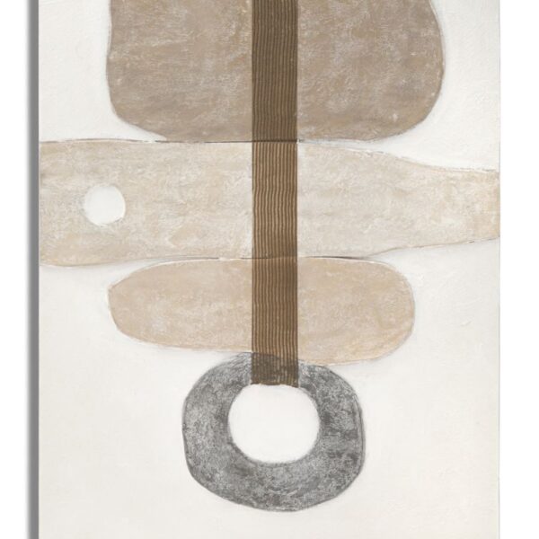 Dipinto Su Tela Stony -B- Cm 80X2,8X100