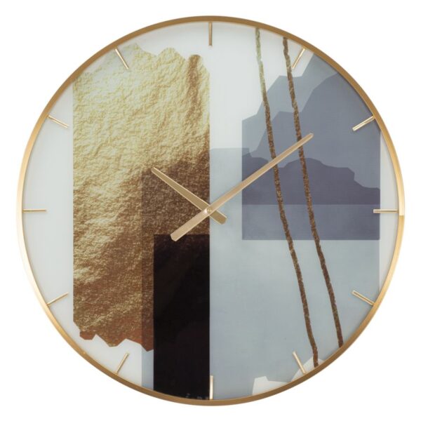 Orologio Glass Motif Cm Ø 60X5