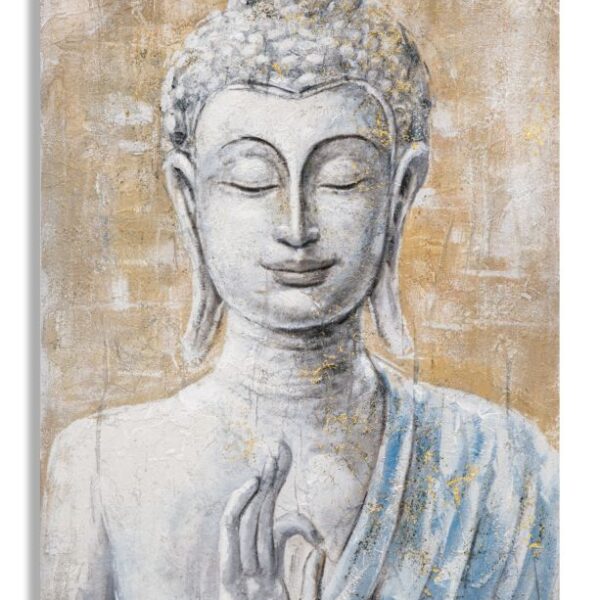 Dipinto Su Tela Buddha Light -B- Cm 80X3X120