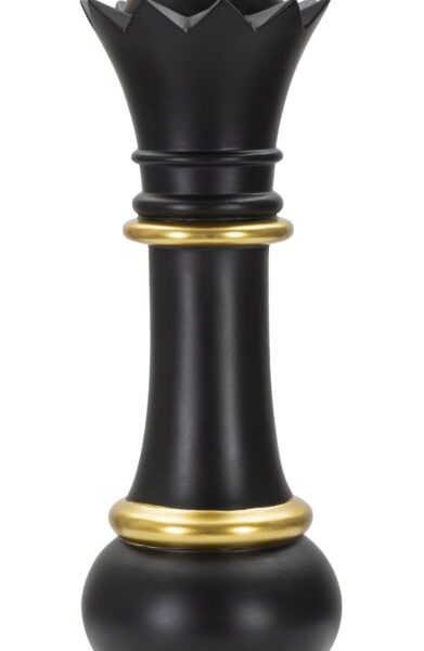 Regina Nero e Oro Cm Ø 15X50