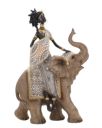 Masai Tribal c/elefante cm 22,5X12X32,5