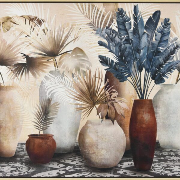 Quadro in tela con cornice 70x140cm