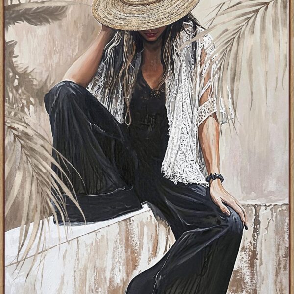 Quadro in tela con cornice 80x120cm