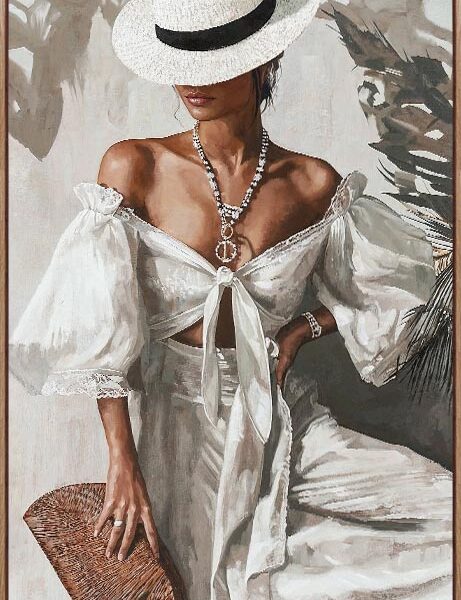 Quadro in tela con cornice 70x100cm