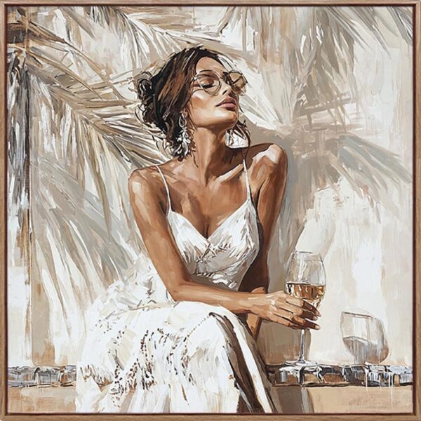 Quadro in tela con cornice 70x100cm