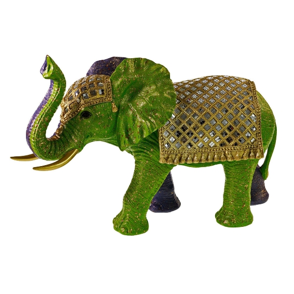 Elefante, verde/viola