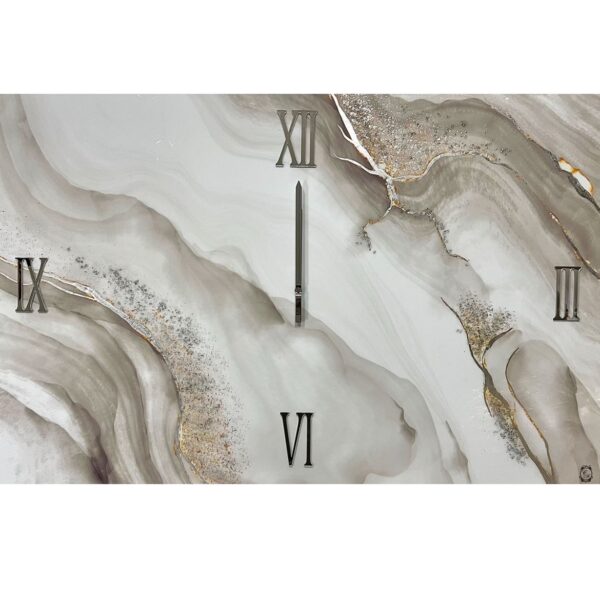 Orologio a quadro Sabbia Silver