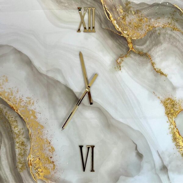 Orologio a quadro Sabbia Gold
