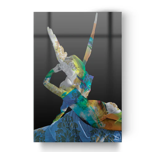 Quadro in vetro AMORE E PSICHE