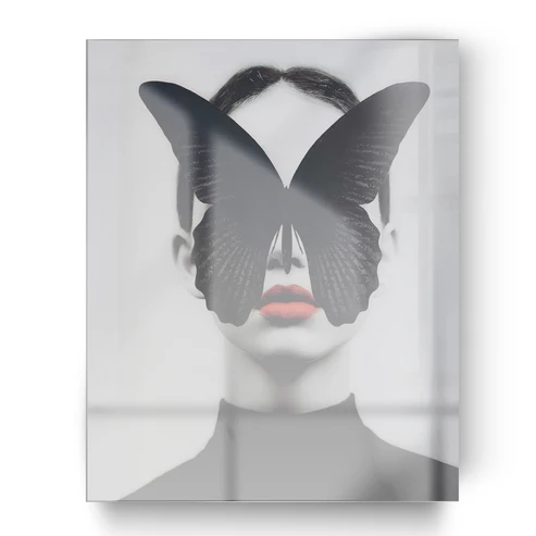 Quadro in vetro BUTTERFLY