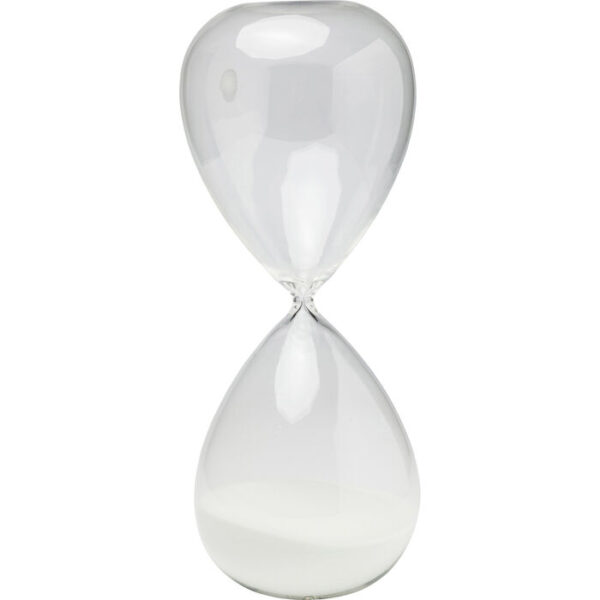 Clessidra bianco 45cm
