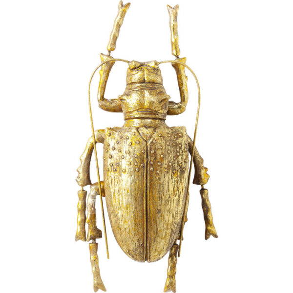Decorazione da parete Longicorn Beetle oro