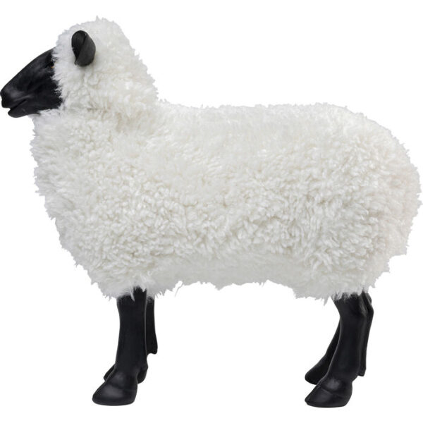 Figura decorativa Bathilde bianco 48cm
