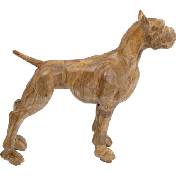 Figura decorativa Bulldog Wood 70x78cm