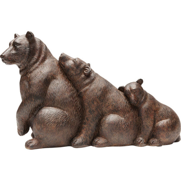 Figura decorativa Relaxed Bear Family