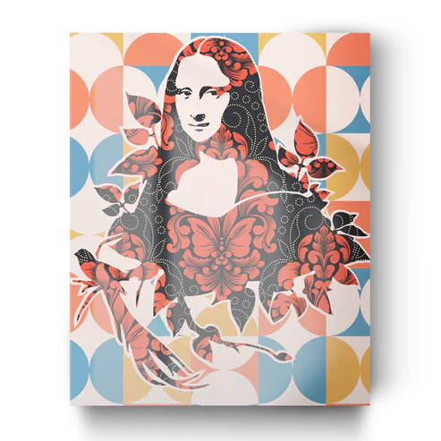 Quadro in vetro GIOCONDA