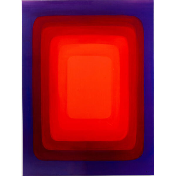 Immagine su tela Tendency Rosso 120x160cm