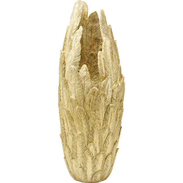 Vaso Feathers oro 80