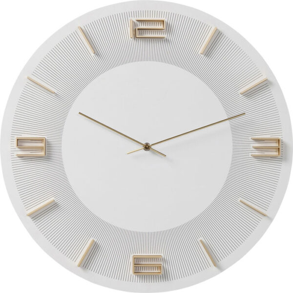 Orologio da parete Leonardo bianco/oro Ø49cm