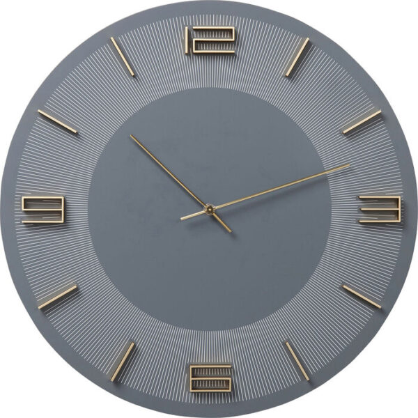 Orologio da parete Leonardo Grey/oro Ø49cm