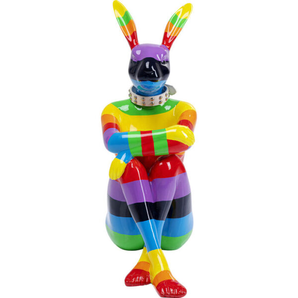Figura decorativa Gangster Rabbit Rainbow 80