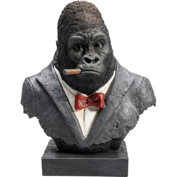 Oggetto decorativo Smoking Gorilla 48cm