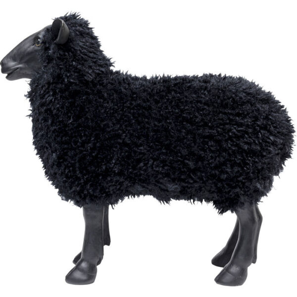 Figura decorativa Bathilde nero 48cm