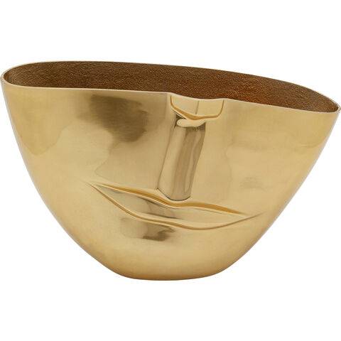 Vaso Half Face oro 46cm