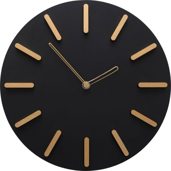 Orologio da parete Central Park nero Ø30cm