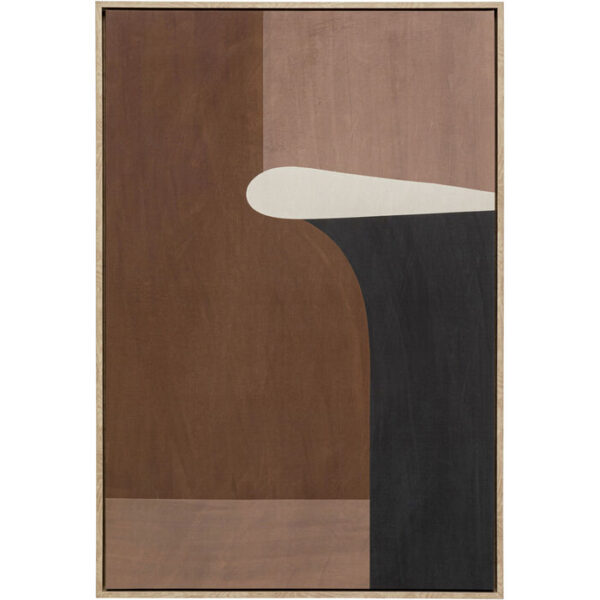 Quadro su tela Classic Shape Brownie 60x90cm