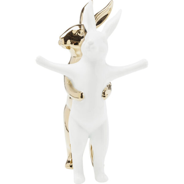Figura decorativa Hugging Rabbits medio
