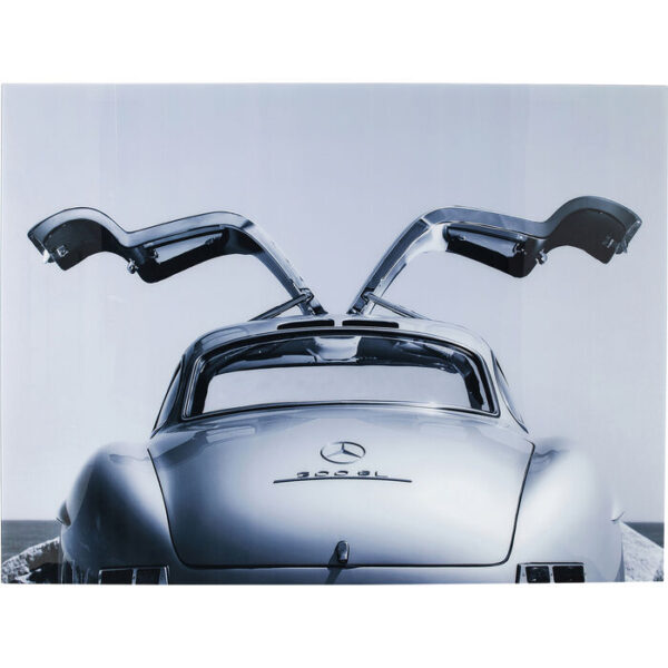 Quadro in vetro Oldtimer Back 160x120cm