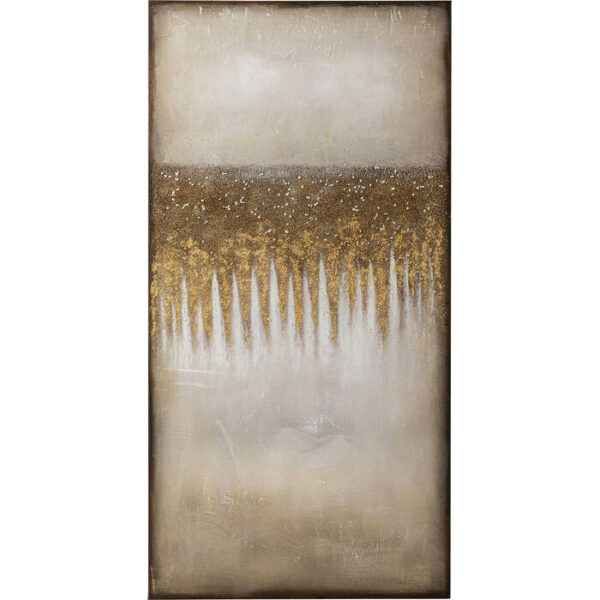 Dipinto ad acrilico Abstract Fields 100x200cm