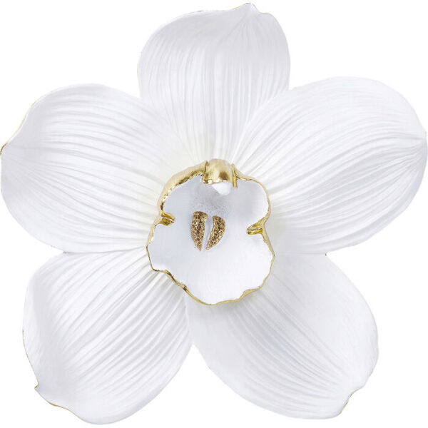 Decorazione da parete Orchid bianco 54cm