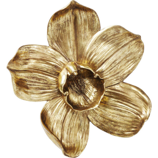 Decorazione da parete Orchid oro 44cm