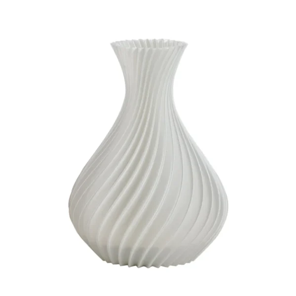 Vaso Spirale Bianco