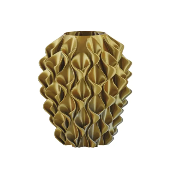 Vaso Fiore Oro Silver Bicolor