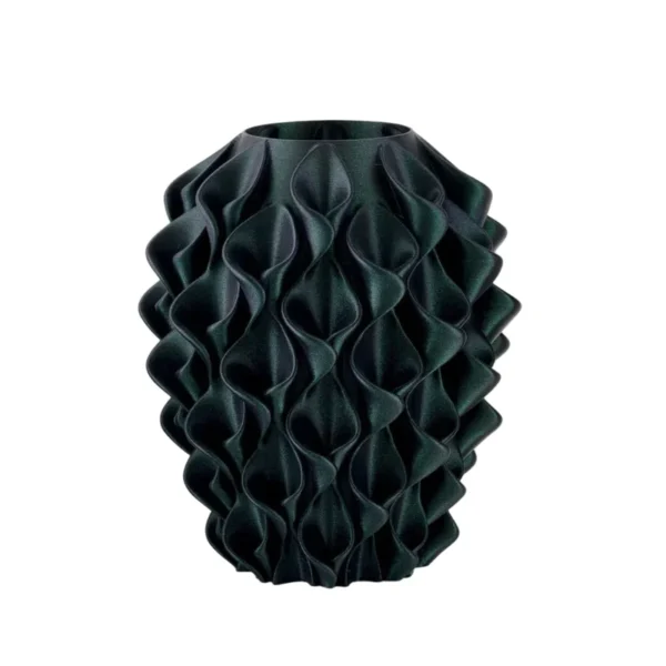 Vaso Fiore Verde Glitter