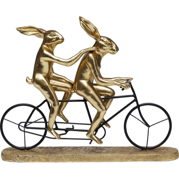 Oggetto decorativo Tandem Rabbits 34cm