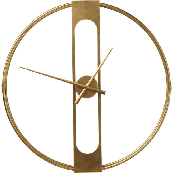 Orologio da parete Clip oro Ø60cm