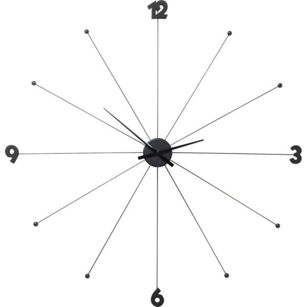 Orologio da parete Like Umbrella nero 100cm