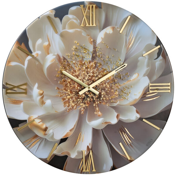 Orologio da parete Peonia