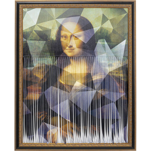 Quadro Frame Mademoiselle Lisa 130x163cm